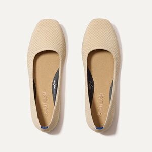 Rothy's The Max Square - Sandstone Micro Check Size 9.5